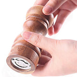 Maxbell Natural Wood Wooden Pepper Mill Grinder Muller Manual A