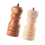 Maxbell Natural Wood Wooden Pepper Mill Grinder Muller Manual A