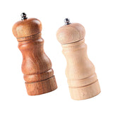 Maxbell Natural Wood Wooden Pepper Mill Grinder Muller Manual A