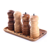 Maxbell Natural Wood Wooden Pepper Mill Grinder Muller Manual A