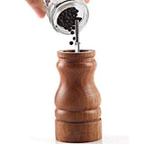 Maxbell Natural Wood Wooden Pepper Mill Grinder Muller Manual A