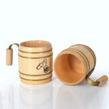 Maxbell Wooden Beer Mug Cup Tankard Drinks Coffee Milk Wood Drinking Mugs 400ml A