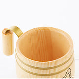 Maxbell Wooden Beer Mug Cup Tankard Drinks Coffee Milk Wood Drinking Mugs 400ml A