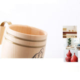 Maxbell Wooden Beer Mug Cup Tankard Drinks Coffee Milk Wood Drinking Mugs 400ml A