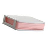 Maxbell Cosmetic Organizer Makeup Drawer Holder Jewellery Box Storage 1 Tier Pink