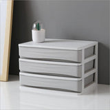 Maxbell Cosmetic Organizer Makeup Drawer Holder Jewellery Box Storage 3Tier Gray