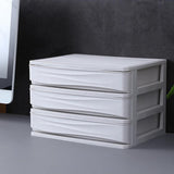Maxbell Cosmetic Organizer Makeup Drawer Holder Jewellery Box Storage 3 Tier White