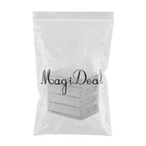 Maxbell Cosmetic Organizer Makeup Drawer Holder Jewellery Box Storage 4 Tier White