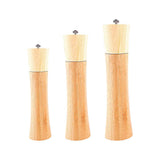 Maxbell Manual Wooden Pepper Salt Mill Grinder Herbs Spice Salt Shaker 16cm