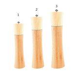 Maxbell Manual Wooden Pepper Salt Mill Grinder Herbs Spice Salt Shaker 16cm