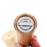 Maxbell Manual Wooden Pepper Salt Mill Grinder Herbs Spice Salt Shaker 22.5cm