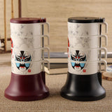 Maxbell Chinese style Facebook Plastic Cups set Wedding Tumblers Party Wedding Gift