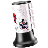 Maxbell Chinese style Facebook Plastic Cups set Wedding Tumblers Party Wedding Gift