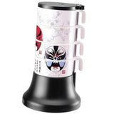 Maxbell Chinese style Facebook Plastic Cups set Wedding Tumblers Party Wedding Gift