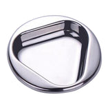 Maxbell  Stainless Steel Seasoning Dish Sauce Sugar Spice Dipping Bowl Triangle