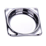 Maxbell Stainless Steel Seasoning Dish Sauce Sugar Spice Dipping Bowl Single Round