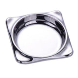 Maxbell Stainless Steel Seasoning Dish Sauce Sugar Spice Dipping Bowl Single Round