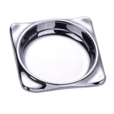Maxbell Stainless Steel Seasoning Dish Sauce Sugar Spice Dipping Bowl Single Round
