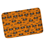 Maxbell Halloween Nonslip Bathroom Mat Halloween Flannel Floor Carpet Bedside Rug A