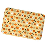 Maxbell Halloween Nonslip Bathroom Mat Halloween Flannel Floor Carpet Bedside Rug B