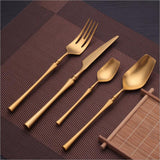 Maxbell Stainless Steel Cutlery Table Dinner Soup Spoon Fork Tableware Teaspoon
