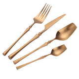 Maxbell Stainless Steel Cutlery Table Dinner Soup Spoon Fork Tableware Teaspoon