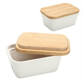 Maxbell Butter Dish Box Holder Airtight Butter Keeper Kitchen Storage with Lid 250ml
