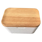 Maxbell Butter Dish Box Holder Airtight Butter Keeper Kitchen Storage with Lid 250ml