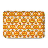 Maxbell Halloween Nonslip Bathroom Mat Halloween Flannel Floor Carpet Bedside Rug C