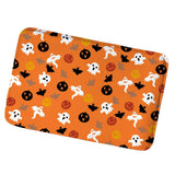 Maxbell Halloween Nonslip Bathroom Mat Halloween Flannel Floor Carpet Bedside Rug E