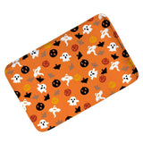 Maxbell Halloween Nonslip Bathroom Mat Halloween Flannel Floor Carpet Bedside Rug E