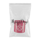 Maxbell Kitchen Hollow Bottom Spoon Fork Chopsticks Holder Box with Handles Red