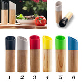 Maxbell Salt Pepper Grinder Adjustable Ceramic Rotor wood Shakers Mill Spices black
