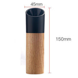 Maxbell Salt Pepper Grinder Adjustable Ceramic Rotor wood Shakers Mill Spices black