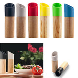 Maxbell Salt Pepper Grinder Adjustable Ceramic Rotor wood Shakers Mill Spices black