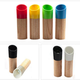 Maxbell Salt Pepper Grinder Adjustable Ceramic Rotor wood Shakers Mill Spices black