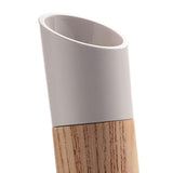 Maxbell Salt Pepper Grinder Adjustable Ceramic Rotor wood Shakers Mill Spices white