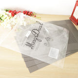 Maxbell 4pcs PVC Rectangle Placemat Heat Insulation Pad Dining Table Mat Gray - Aladdin Shoppers