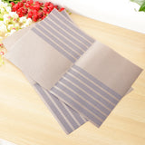 Max 2pcs PVC Rectangle Placemat Heat Insulation Pad Dining Table Mat Blue