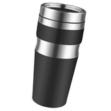 Max Stainless Steel Tumbler Travel Coffee Mug Camping Travel Car Cup 450ML Black