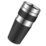 Max Stainless Steel Tumbler Travel Coffee Mug Camping Travel Car Cup 450ML Black