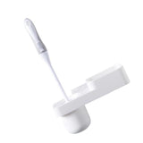 Maxbell Wall Mounted Toilet WC Washroom Brush Set with Holder Cleaning Tool White - Aladdin Shoppers