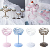 Maxbell Wedding Birthday Cake Stand Iron Cupcake Dessert Display Rack Pink - Aladdin Shoppers