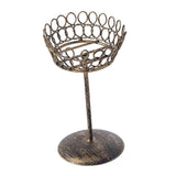 Maxbell  Wedding Birthday Cake Stand Iron Cupcake Dessert Display Rack Retro Gold
