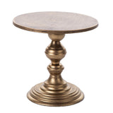 Maxbell  Wedding Birthday Cake Stand Metal Cupcake Dessert Holder Rack Retro Gold