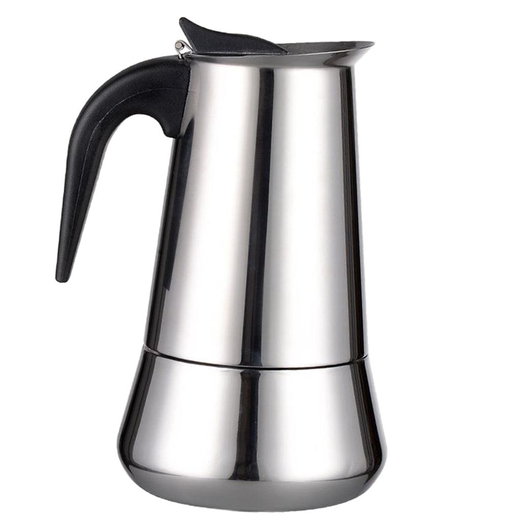 Maxbell Stainless Steel Stovetop Moka Espresso Coffee Maker Pot Percolator 9 Cup