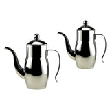 Maxbell Stainless Steel Cold Water Juice Coffee Pot Teapot Jug Kettle Pitcher 1.5L - Aladdin Shoppers