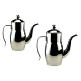 Maxbell Stainless Steel Cold Water Juice Coffee Pot Teapot Jug Kettle Pitcher 1.5L - Aladdin Shoppers