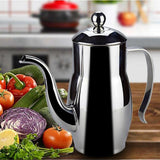 Maxbell Stainless Steel Cold Water Juice Coffee Pot Teapot Jug Kettle Pitcher 1.5L - Aladdin Shoppers