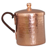 Max Moscow Mule Mug Cup Tea Coffee Beer Drinking Mug with Lid Copper 550ml